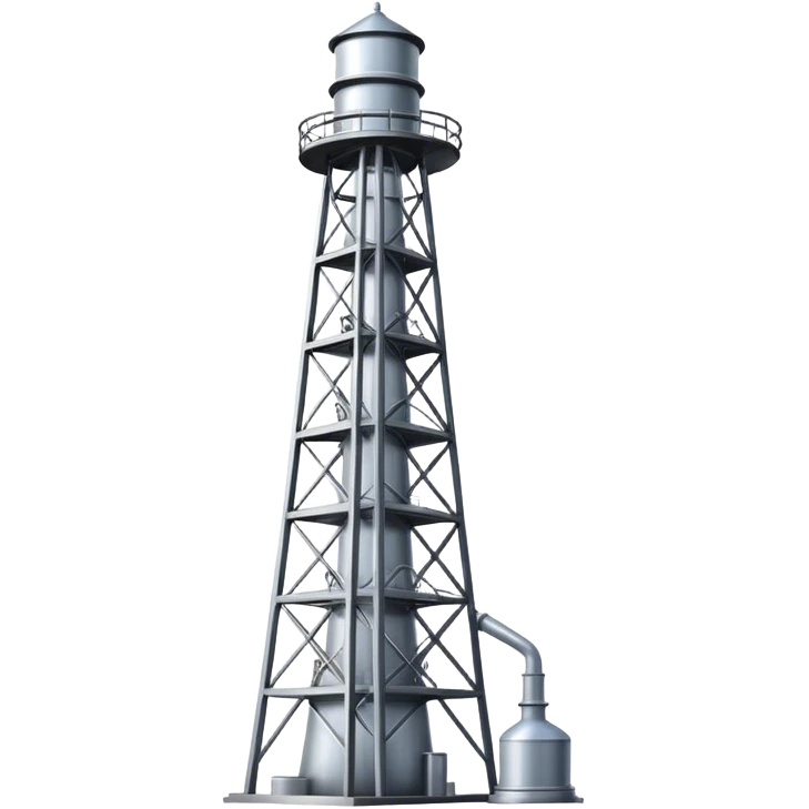 Distillation tower emoji