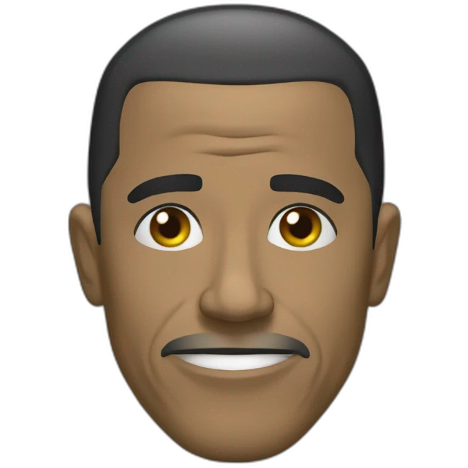 Obama fume un conne emoji