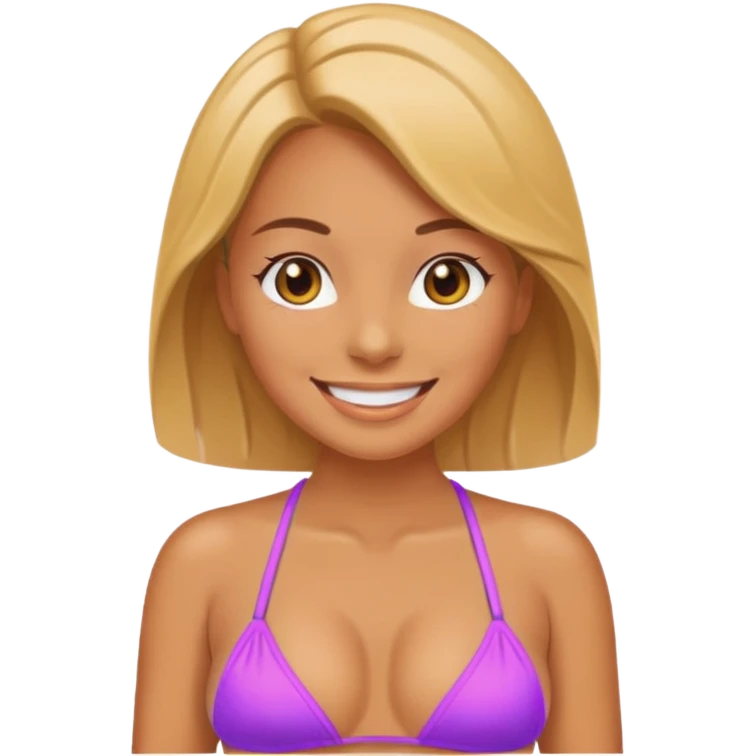 Bikini sexy emoji