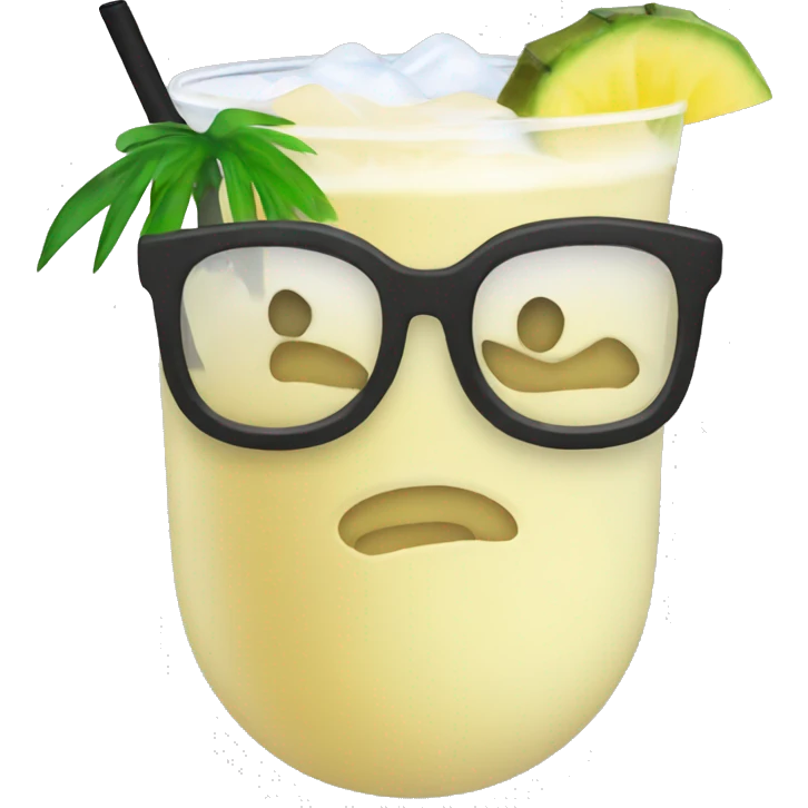 Pino colada  emoji