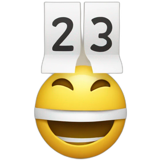 3d kalender  emoji