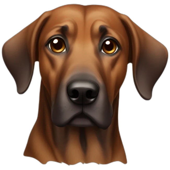 bavarian mountain hound emoji