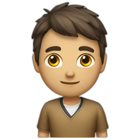 Smart gamer emoji