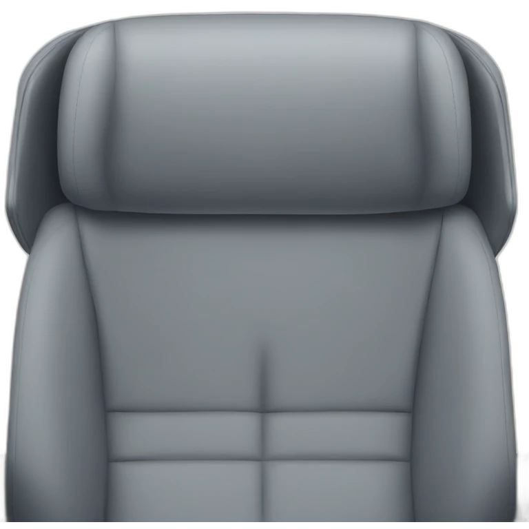 Airplane seat emoji