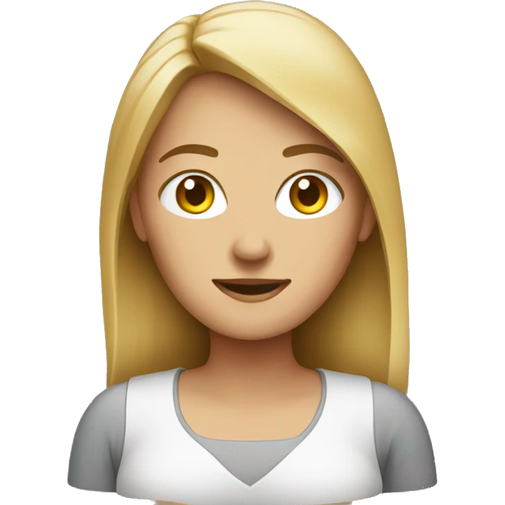 women with desktop emoji