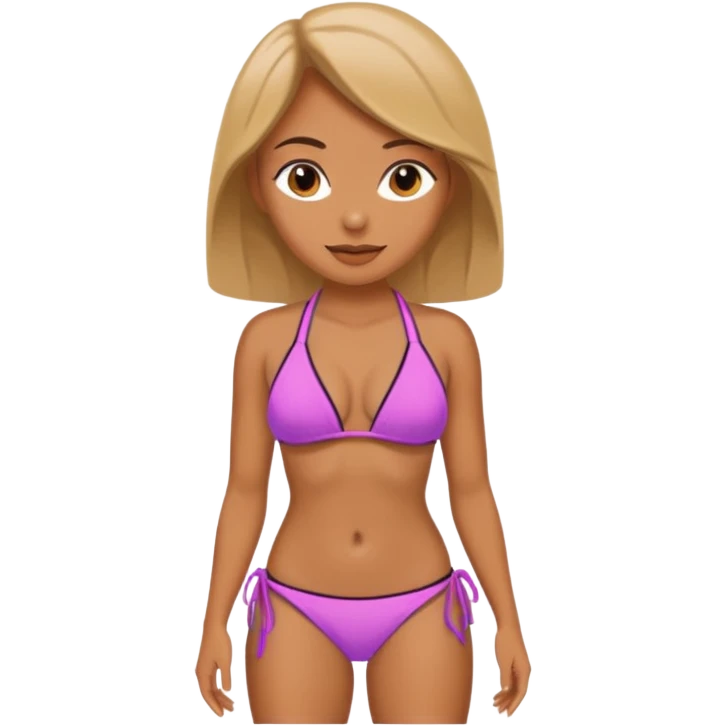 Bikini model  emoji