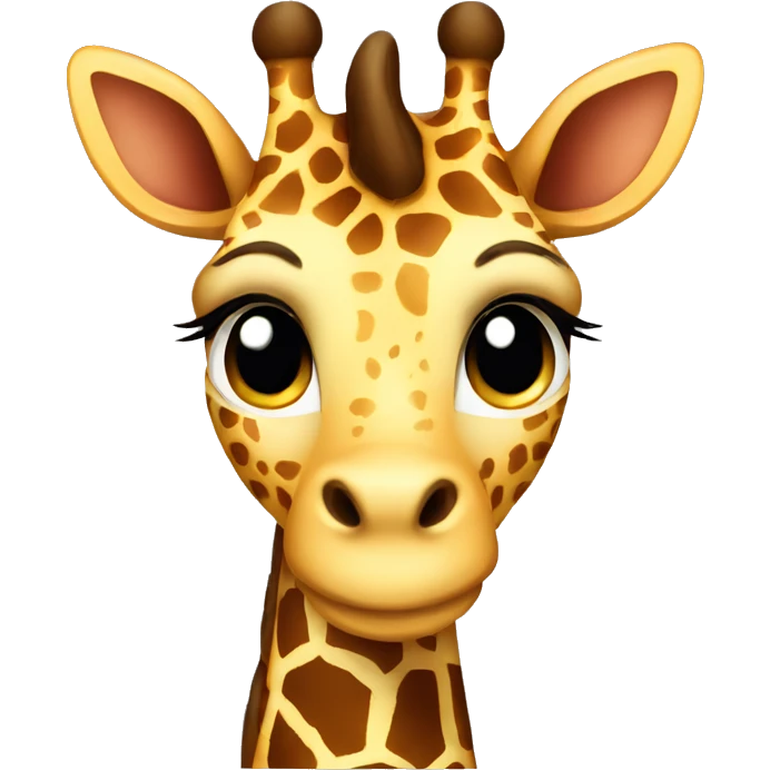 Cute girrafe emoji