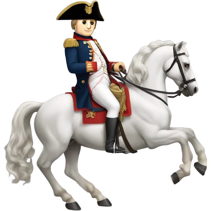 Napoleon sur son cheval emoji