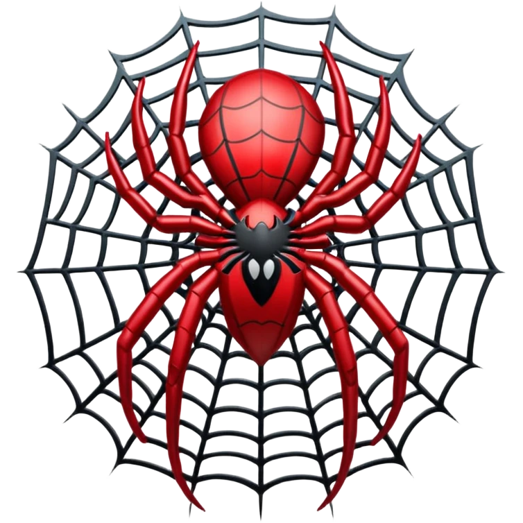 Spiderman logo emoji