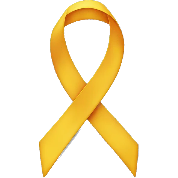Suicide awareness ribbon  emoji