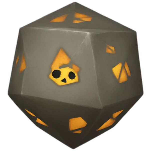 d20 warning sign emoji