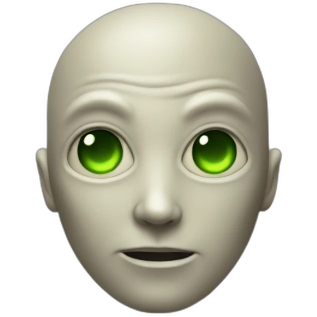 Sci-fi alien UI emoji