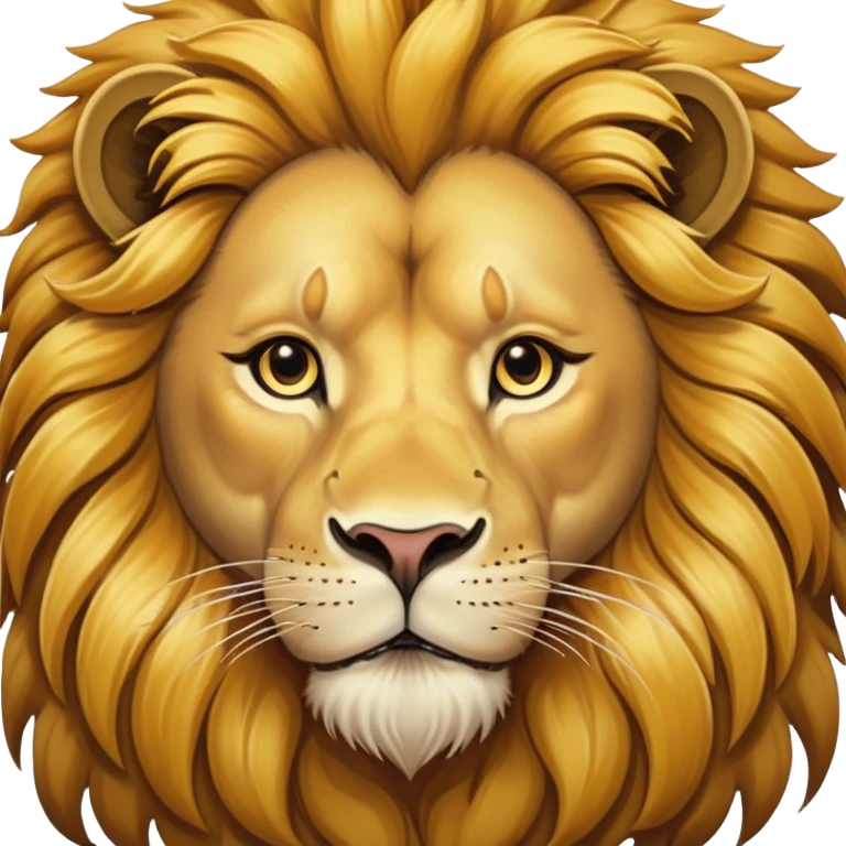 lion painting emoji