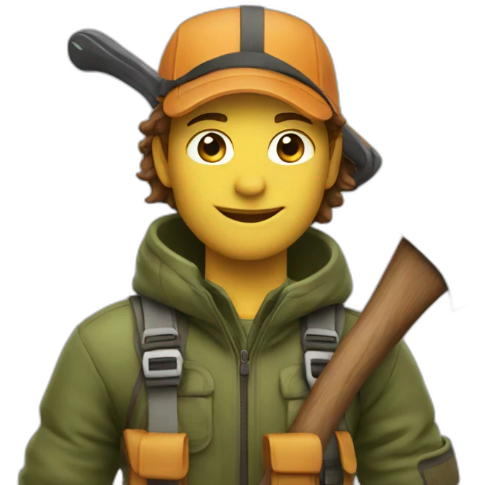 Outdoor Specialist with axe emoji