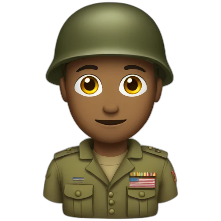 Soldier emoji