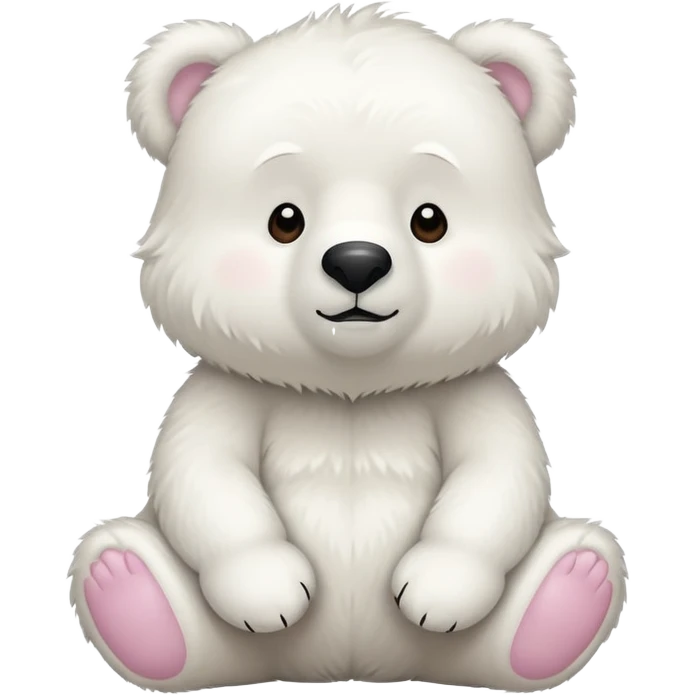 orsetto bianco  emoji