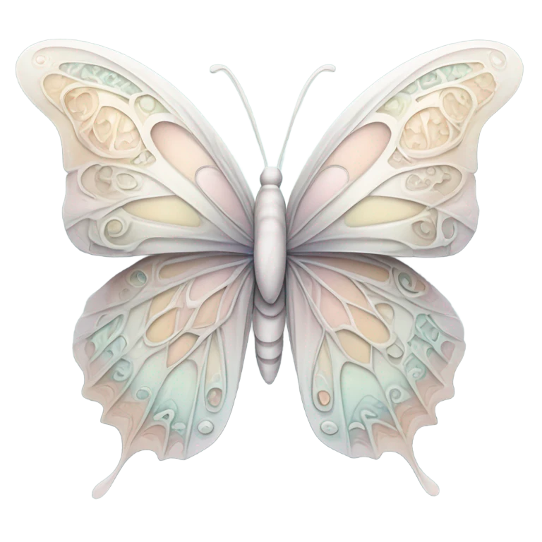 🦋🤍 emoji