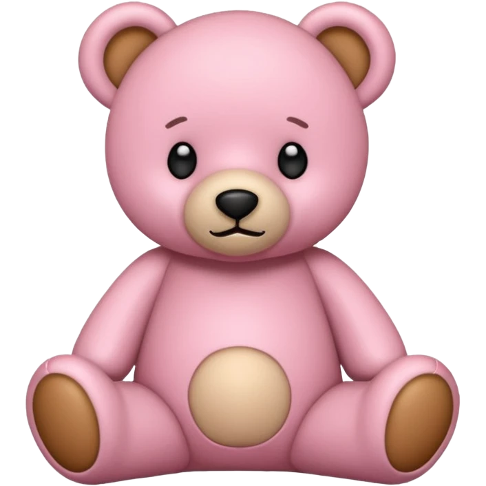 pink tedybear emoji