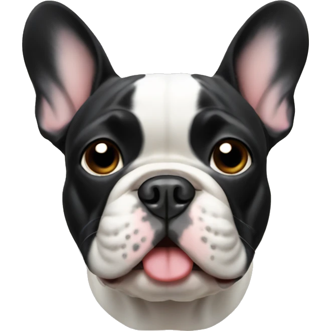 French bulldog emoji