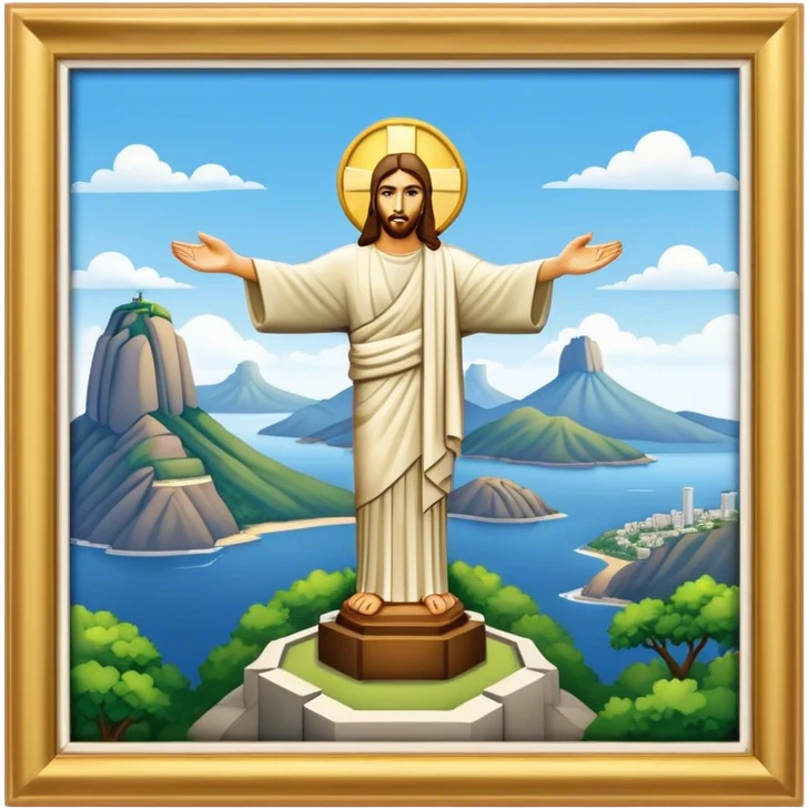 Christ the Redeemer emoji