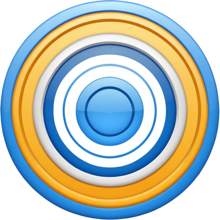 diagram of circle expanding outward emoji