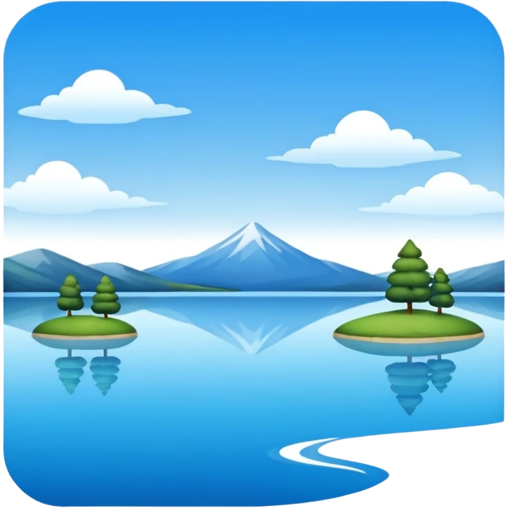 Lake  emoji