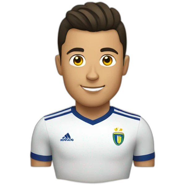 Cristiano Ronaldo avec l'euro emoji