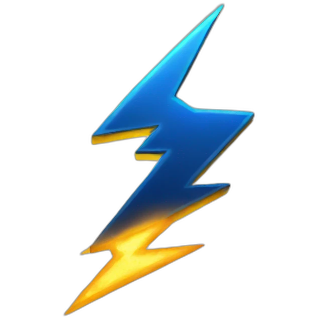 lightning emoji