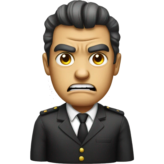 angry bank emoji
