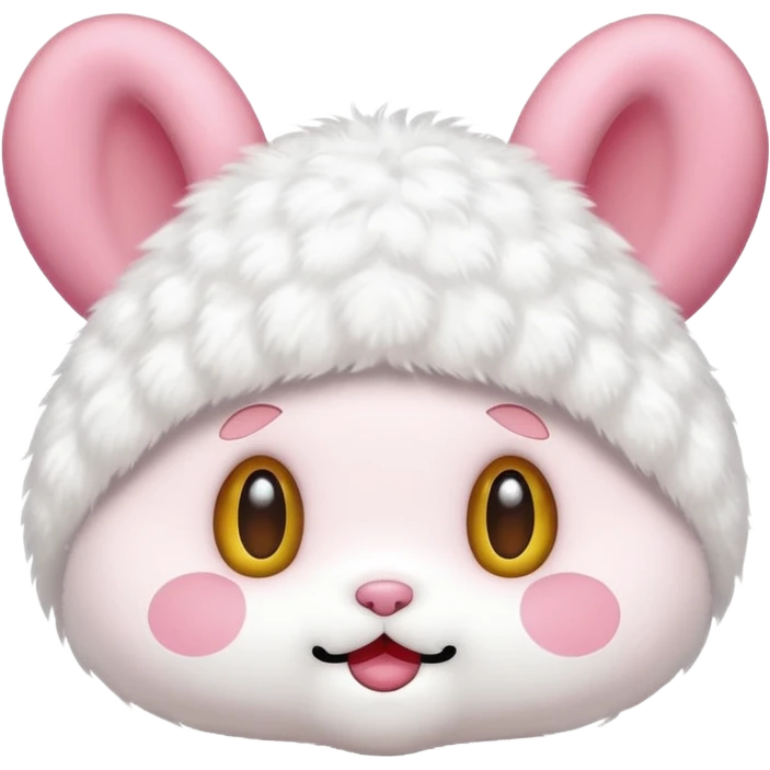 My Melody Face emoji