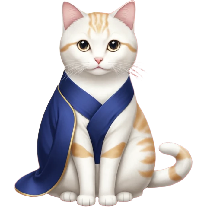 一只穿纱裙的快乐的小橘猫，猫咪是橘色的，裙子是蓬蓬的，猫咪是女孩 emoji