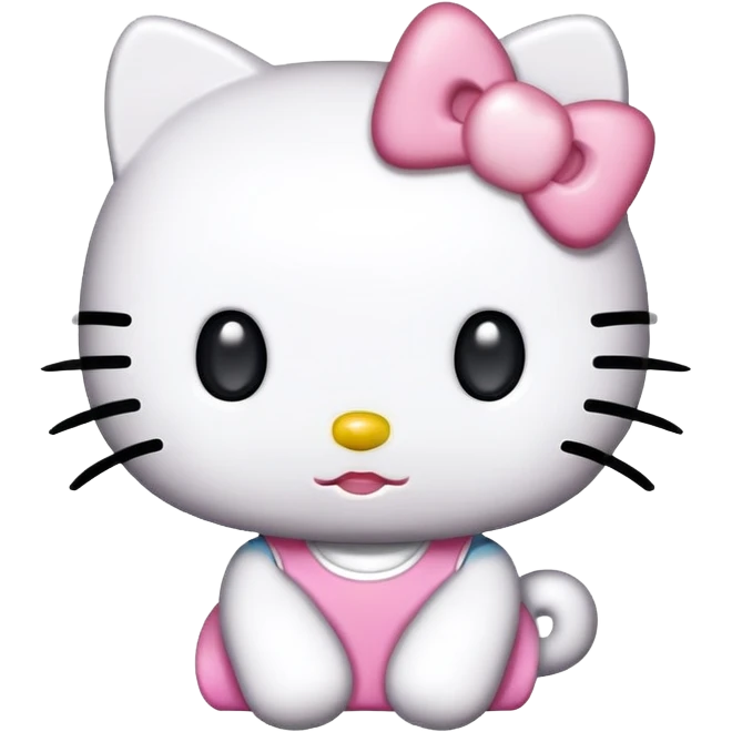 Hello kitty emoji