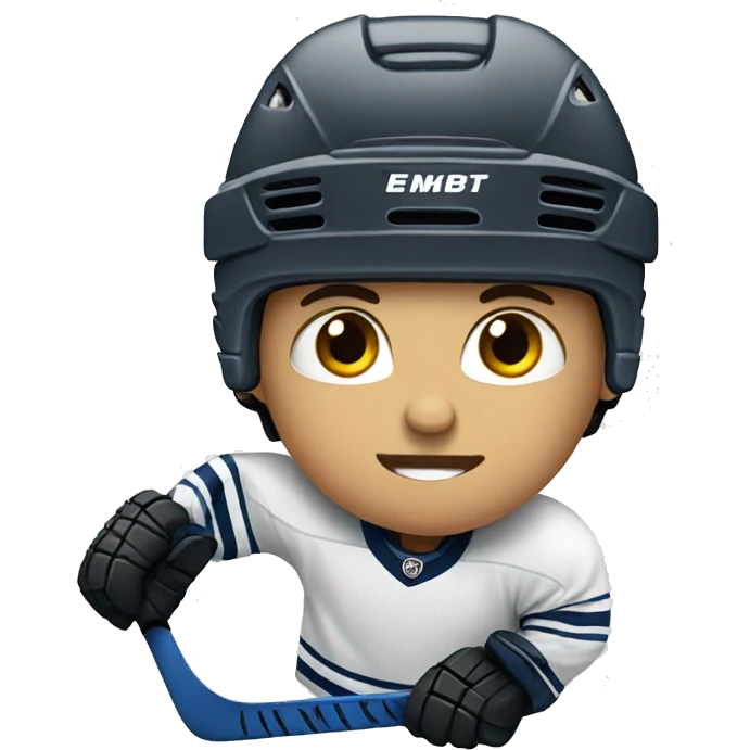 Hockey player emoji