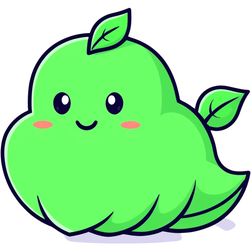 Green bohsh  emoji