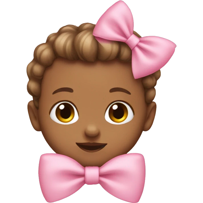 baby pink bow emoji emoji