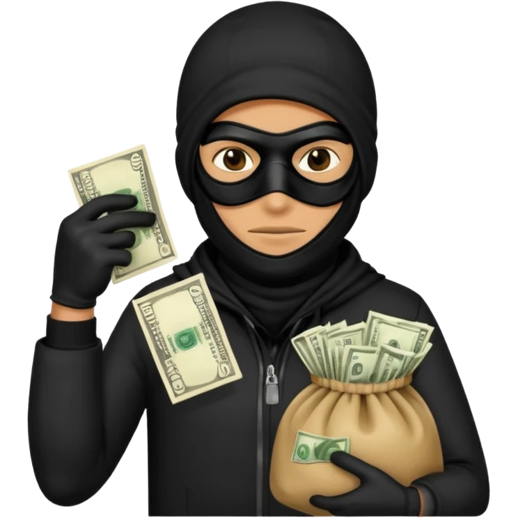 robber  emoji