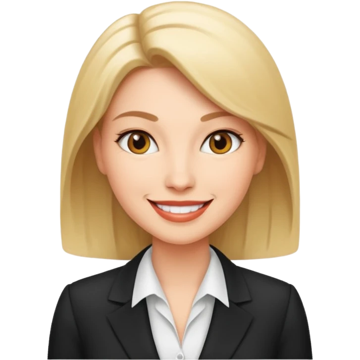 elegant female boss  emoji
