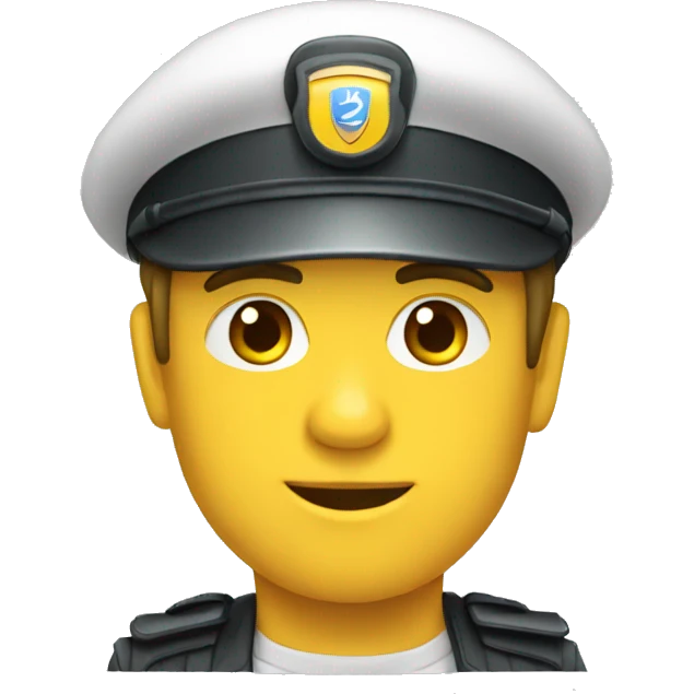 un conducteur de train à bord de son train emoji