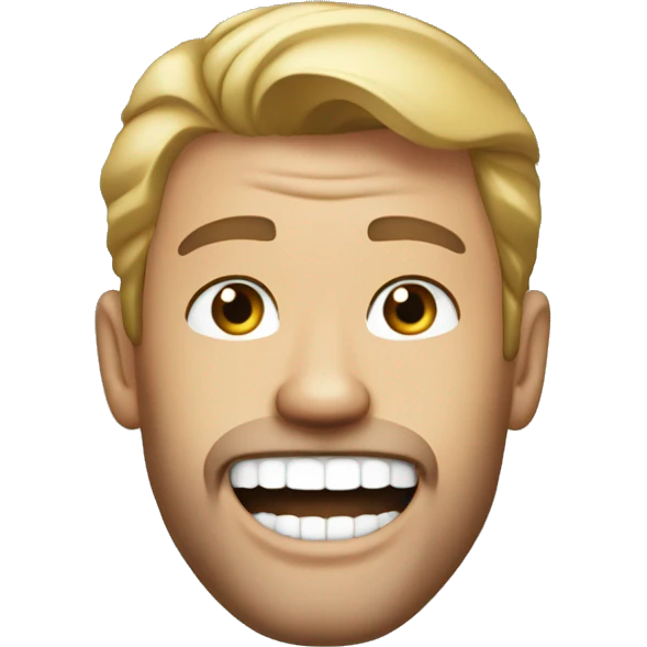 ken carson with grillz in his teeth emoji