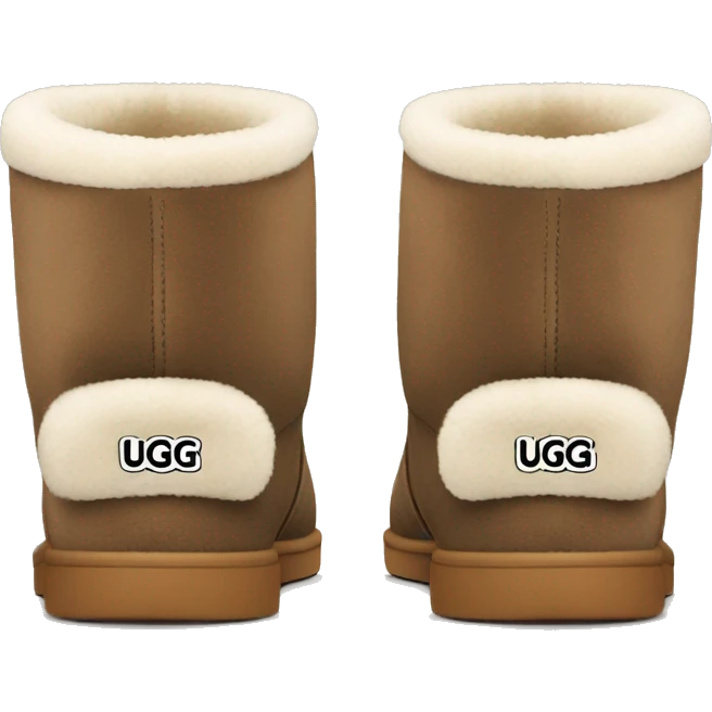 Ugg slippers emoji