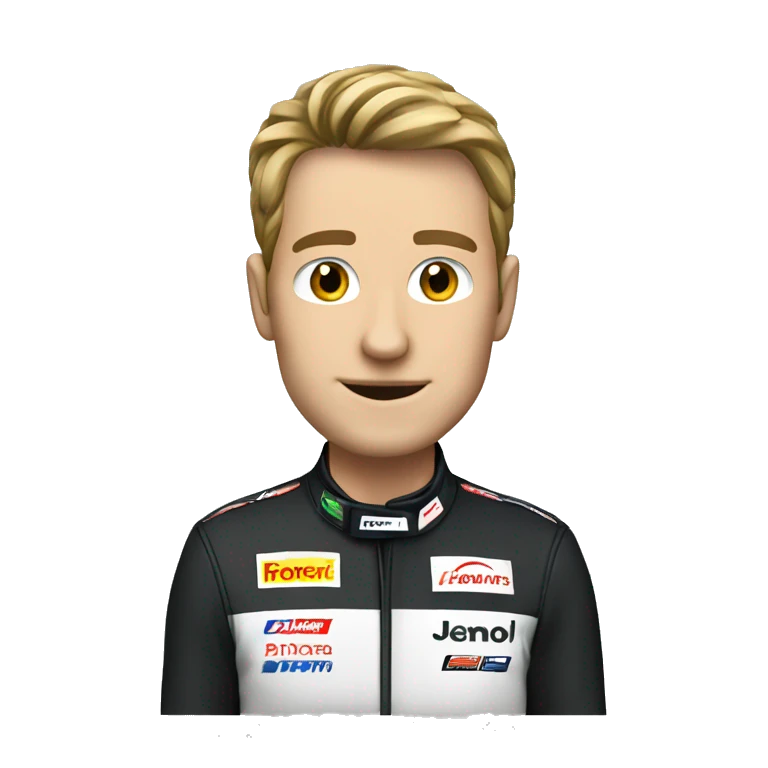 Fórmula 1 driver emoji