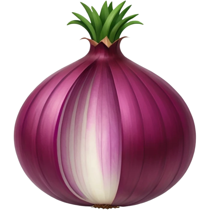 Red oninon emoji