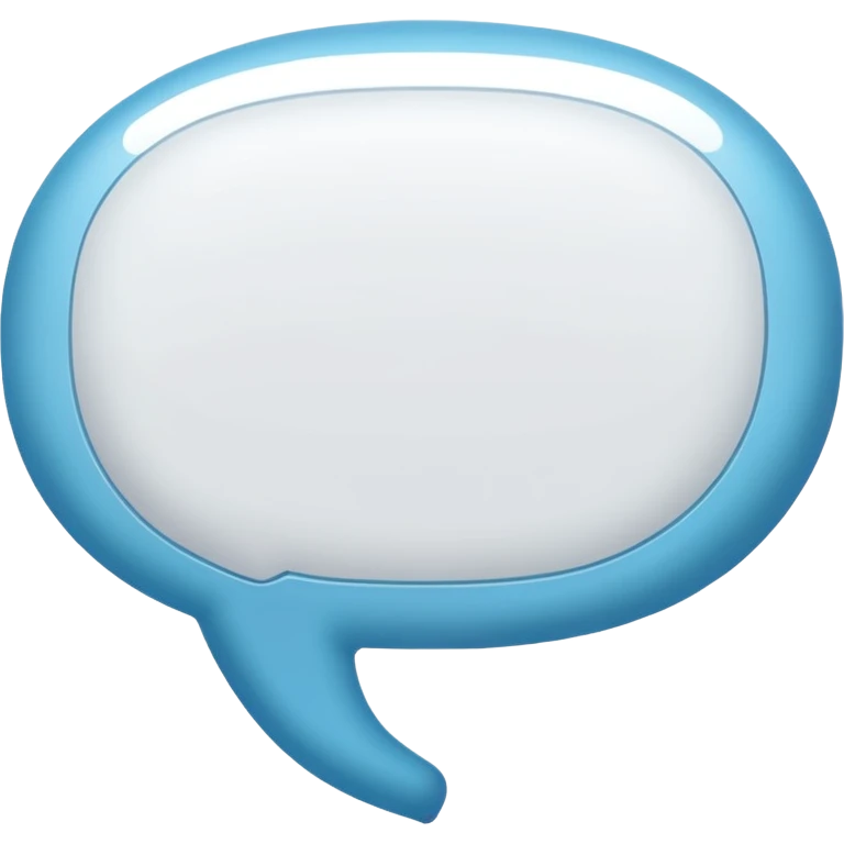 comment balloon emoji