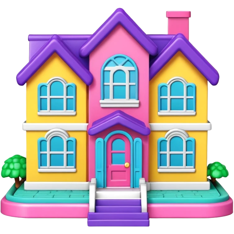 Polly Pocket house emoji