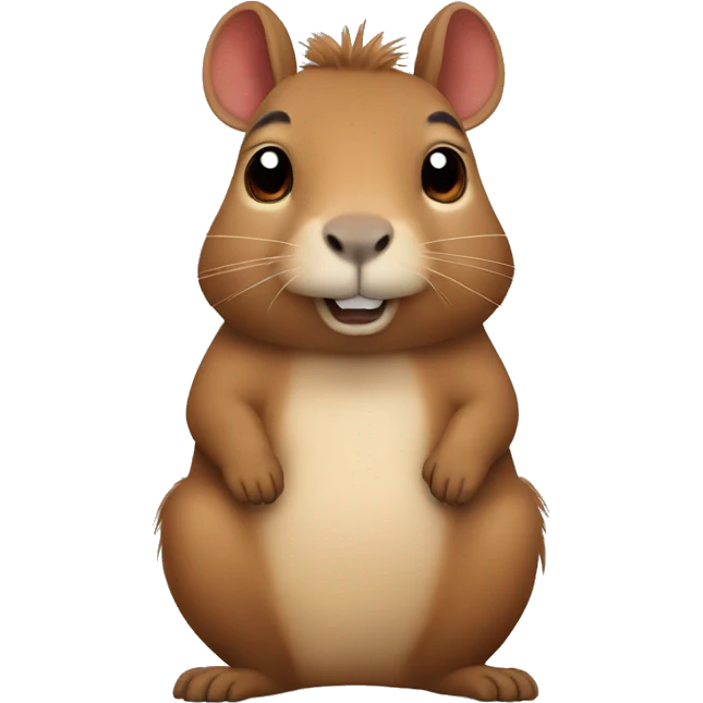 capybara rabbit squirrel emoji