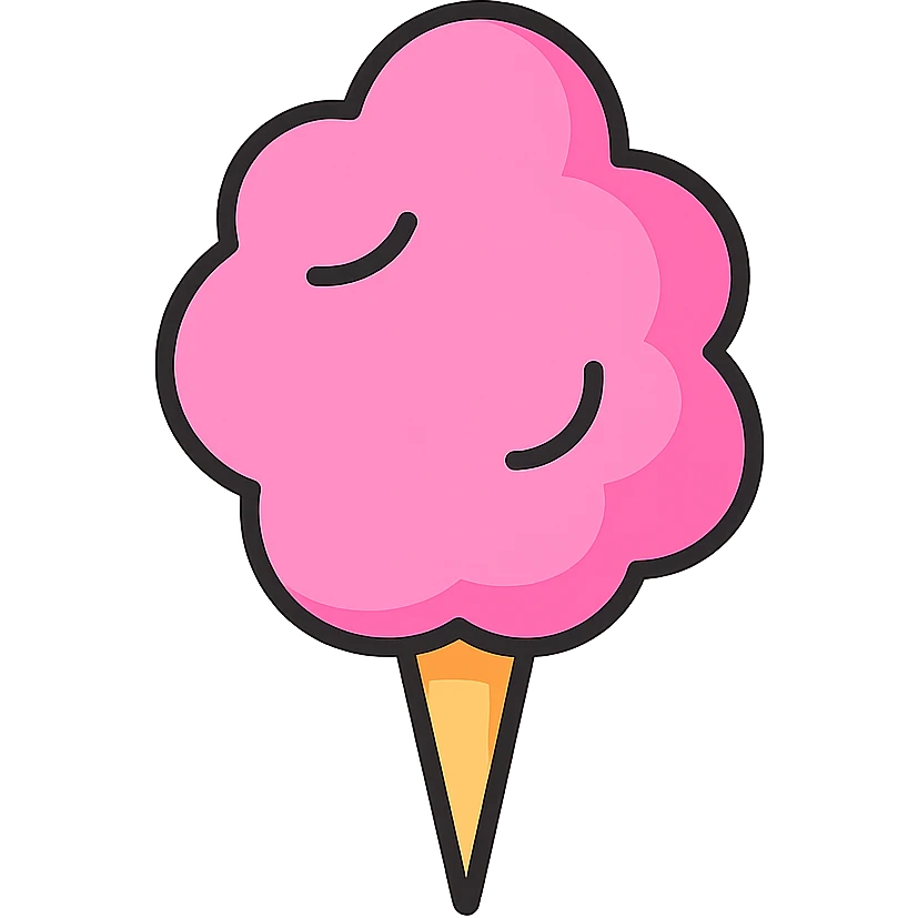 cotton candy emoji