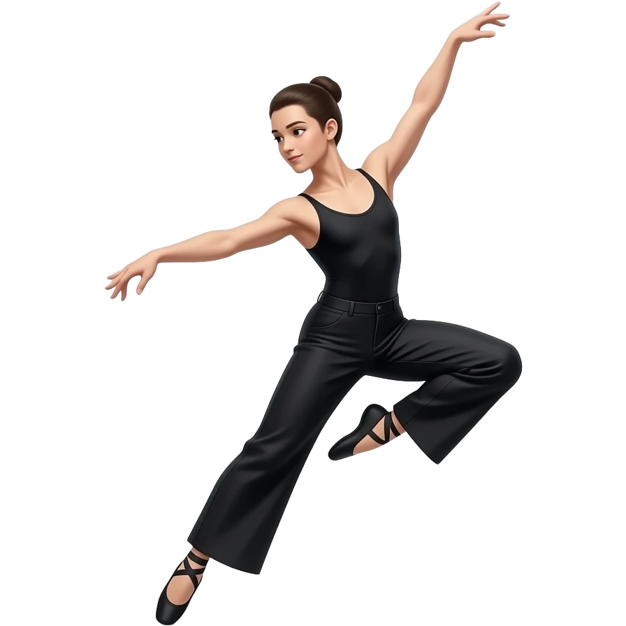 BALLERINA CLASSICA E JAZZ BLACK emoji
