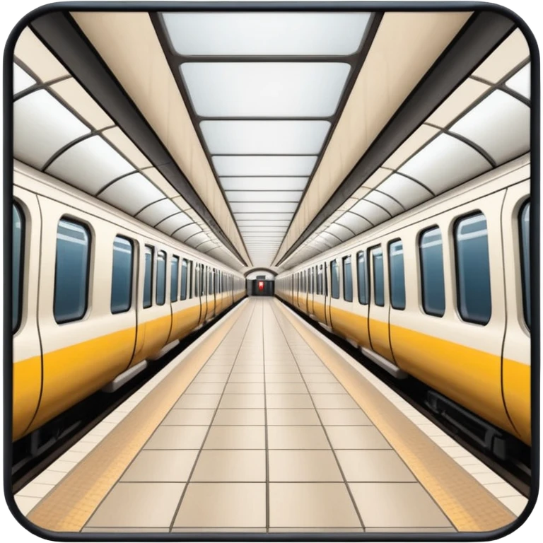 underground train tube vienna emoji