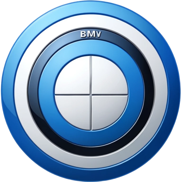 Create BMW logo Emoji emoji