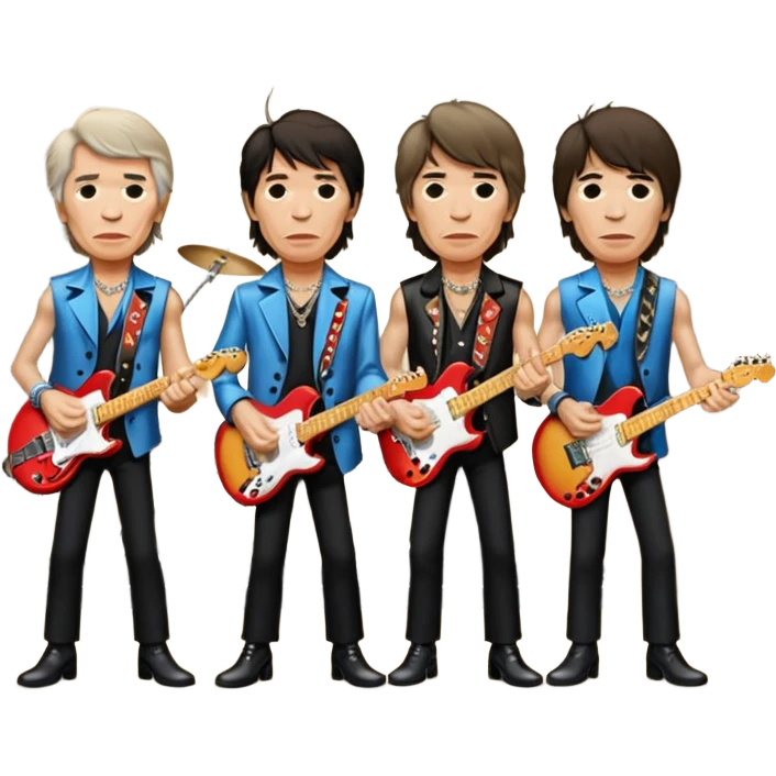 The Rolling Stones emoji